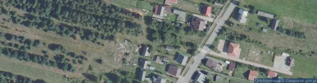 Zdjęcie satelitarne Świerczek (województwo świętokrzyskie)