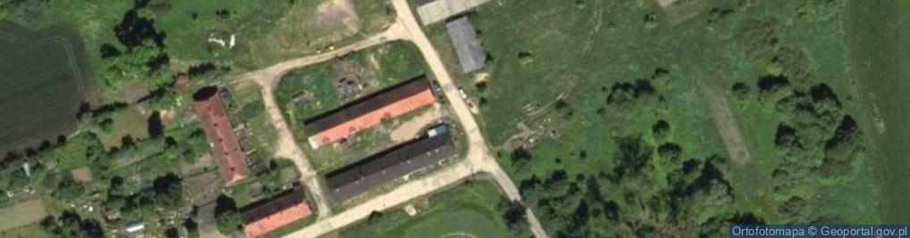 Zdjęcie satelitarne Święty Kamień (powiat elbląski)