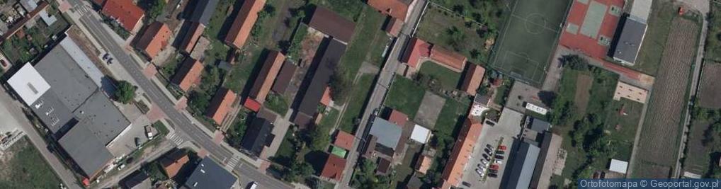 Zdjęcie satelitarne Szczaniec