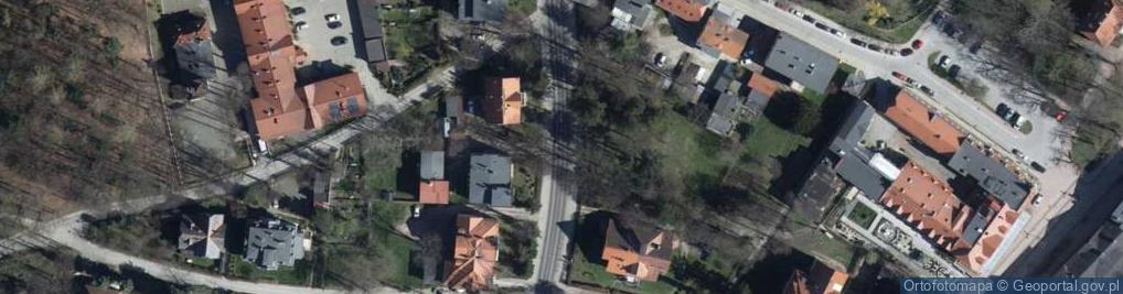 Zdjęcie satelitarne Szczawno-Zdrój