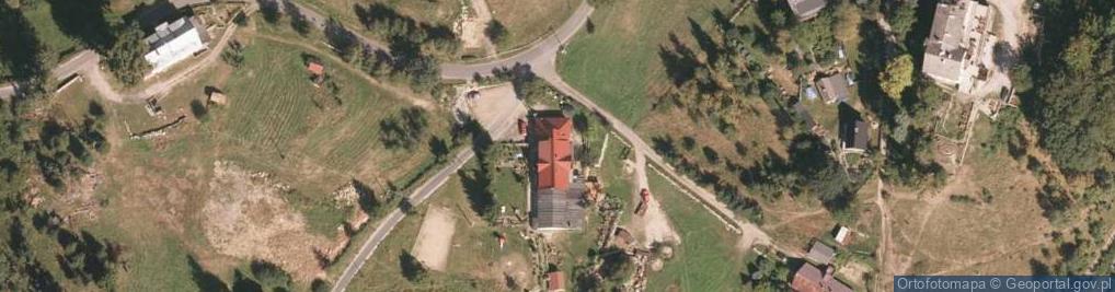 Zdjęcie satelitarne Szkółka Narciarska - OW Kaliniec