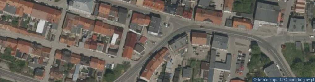 Zdjęcie satelitarne Toszek
