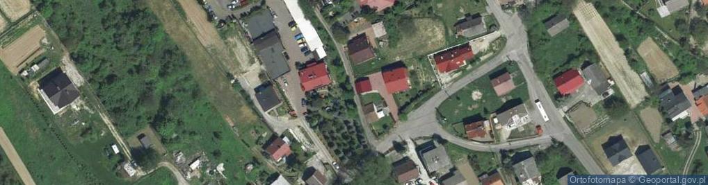 Zdjęcie satelitarne Trojanowice (województwo małopolskie)