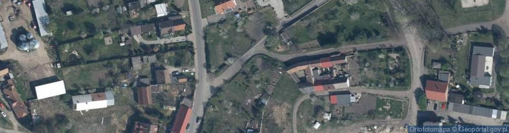 Zdjęcie satelitarne Trzebiel