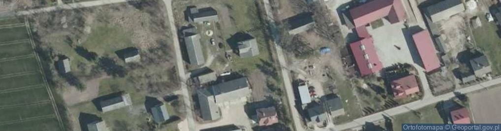 Zdjęcie satelitarne Trzeciny