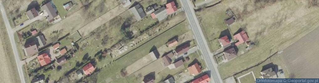 Zdjęcie satelitarne Trześń (powiat tarnobrzeski)
