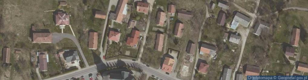 Zdjęcie satelitarne Trześniów (województwo podkarpackie)