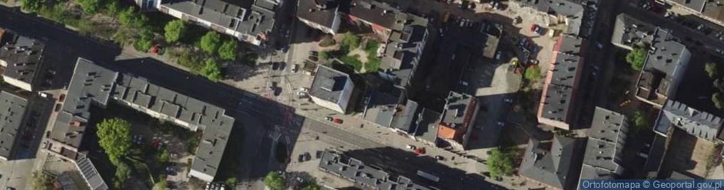 Zdjęcie satelitarne Trzonolinowiec