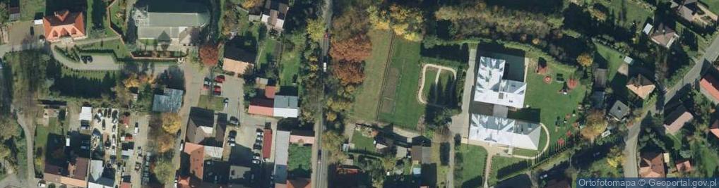 Zdjęcie satelitarne Tuchów