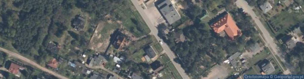 Zdjęcie satelitarne Tuszyn-Las