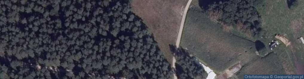 Zdjęcie satelitarne Twardy Róg