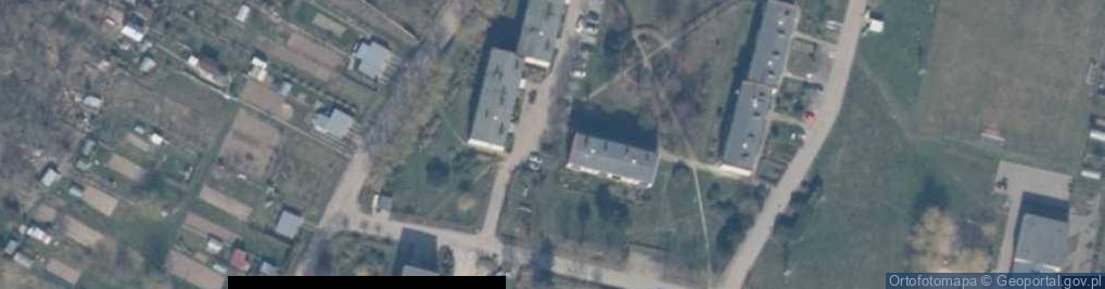 Zdjęcie satelitarne Tymień (województwo zachodniopomorskie)