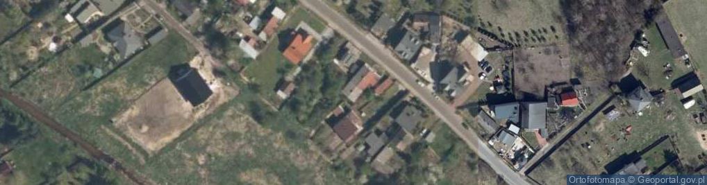 Zdjęcie satelitarne Tymienice (województwo łódzkie)