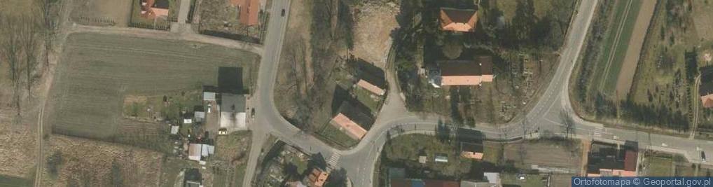 Zdjęcie satelitarne Ujazd Górny