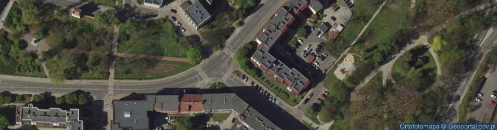 Zdjęcie satelitarne Ulica Stanisława Drzymały w Raciborzu