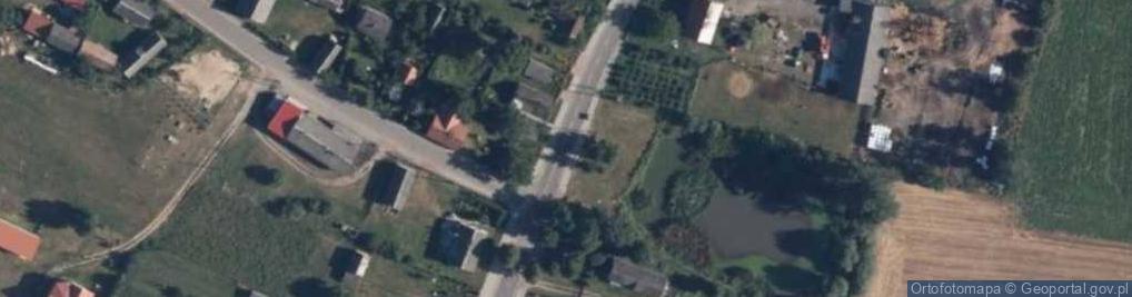 Zdjęcie satelitarne Unieck