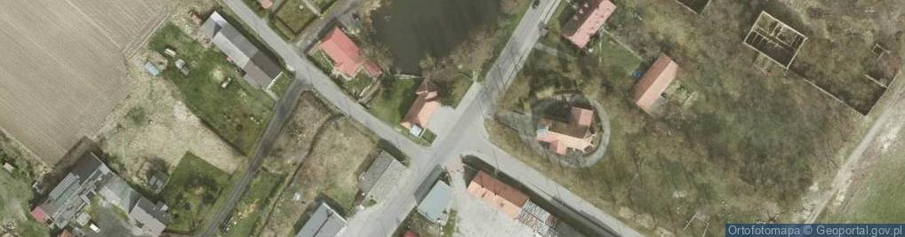 Zdjęcie satelitarne Wabienice