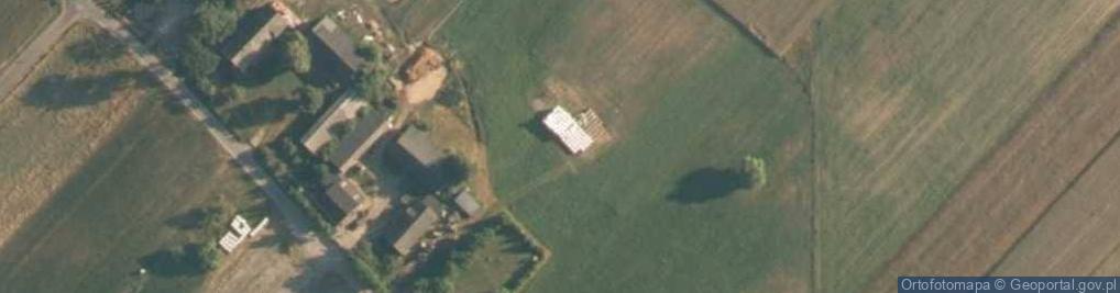 Zdjęcie satelitarne Wandzin (województwo łódzkie)