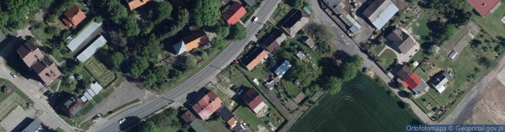 Zdjęcie satelitarne Warnice (powiat pyrzycki)
