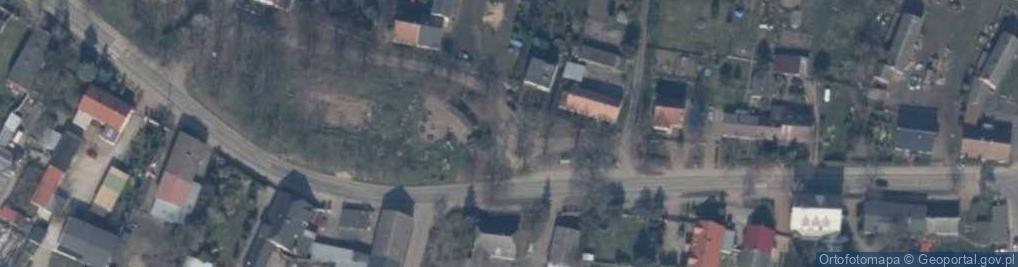 Zdjęcie satelitarne Warzymice