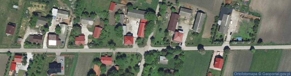 Zdjęcie satelitarne Wierzbica (powiat proszowicki)