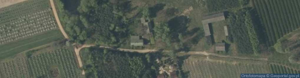 Zdjęcie satelitarne Wiesiołów (województwo łódzkie)