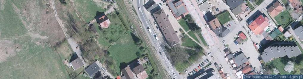 Zdjęcie satelitarne Wisła (miasto)