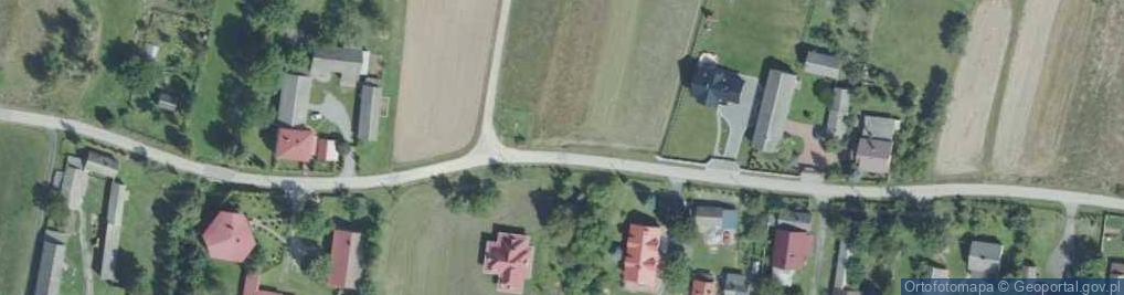 Zdjęcie satelitarne Wiśniowa (powiat kielecki)