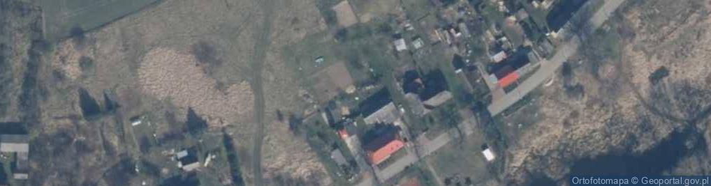 Zdjęcie satelitarne Włościbórz (województwo zachodniopomorskie)