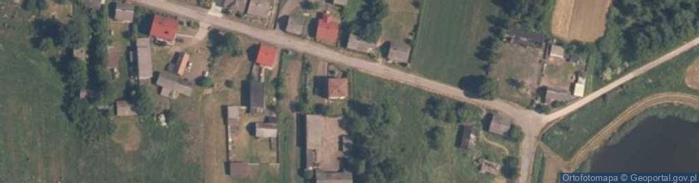 Zdjęcie satelitarne Włynice