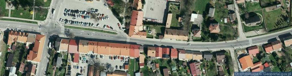 Zdjęcie satelitarne Wojnicz