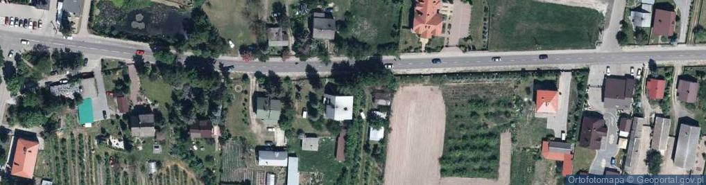 Zdjęcie satelitarne Wola Gułowska