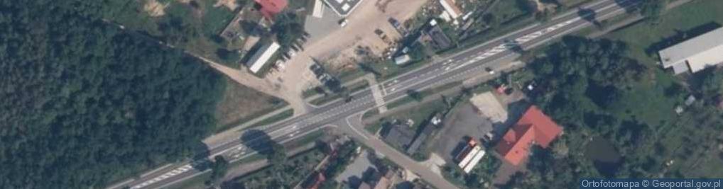 Zdjęcie satelitarne Wola Łącka