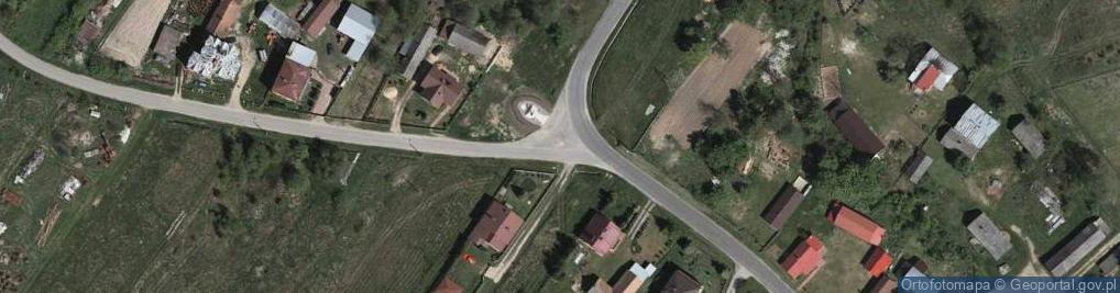 Zdjęcie satelitarne Wólka Łętowska