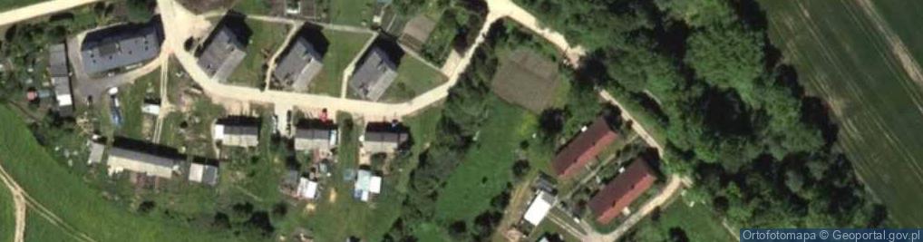 Zdjęcie satelitarne Wólka (powiat bartoszycki)