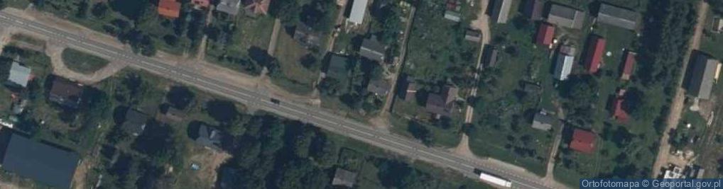 Zdjęcie satelitarne Wólka Zamkowa
