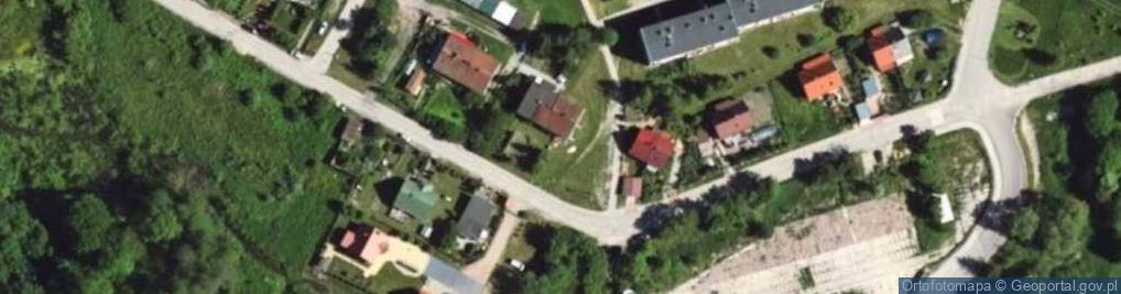 Zdjęcie satelitarne Wopławki