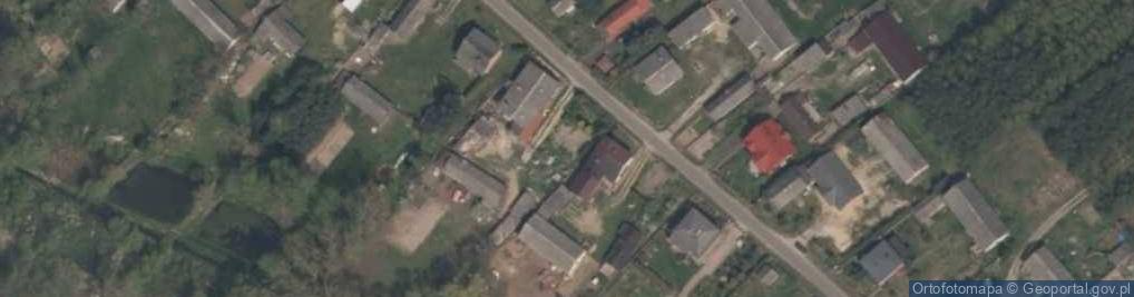 Zdjęcie satelitarne Woźniki (powiat zduńskowolski)