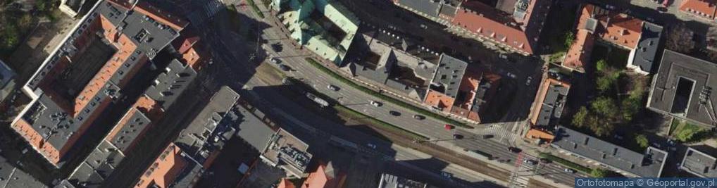 Zdjęcie satelitarne Wrocław