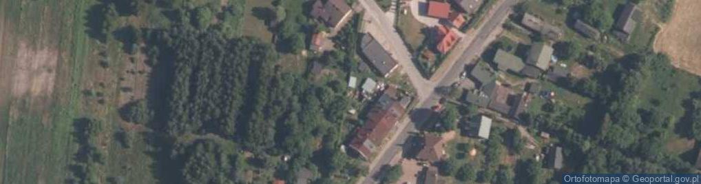 Zdjęcie satelitarne Wygoda (powiat bełchatowski)