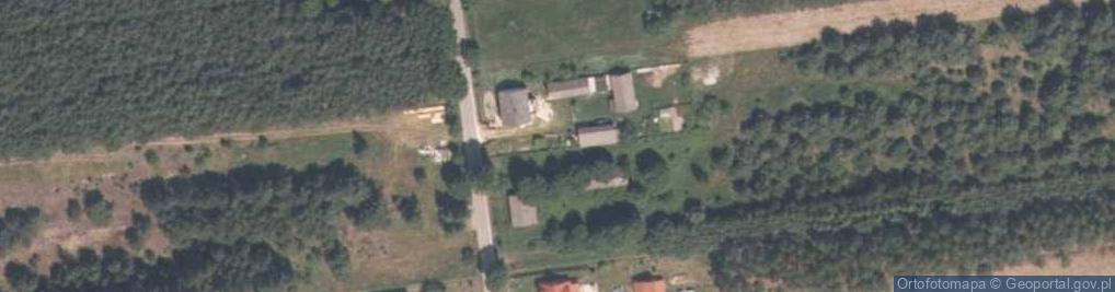 Zdjęcie satelitarne Wygwizdów (powiat bełchatowski)