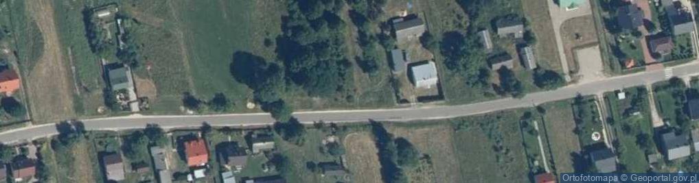 Zdjęcie satelitarne Wymysłów (gmina Borkowice)