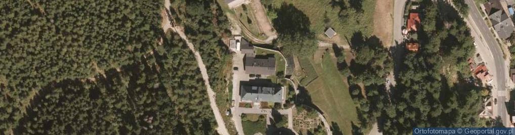Zdjęcie satelitarne Wypożyczalnia sprzętu - Schronisko Samotnia