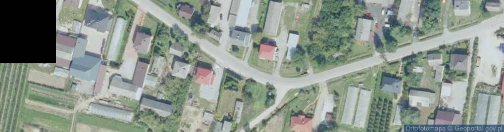 Zdjęcie satelitarne Wysiadłów