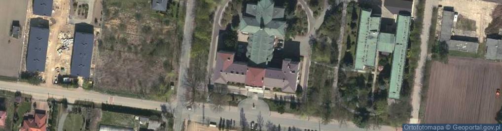 Zdjęcie satelitarne Wyższe Seminarium Duchowne w Ołtarzewie