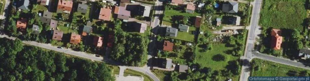 Zdjęcie satelitarne Żabia Wola (powiat grodziski)