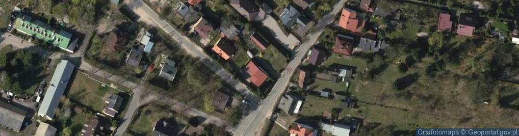 Zdjęcie satelitarne Żabieniec (powiat piaseczyński)