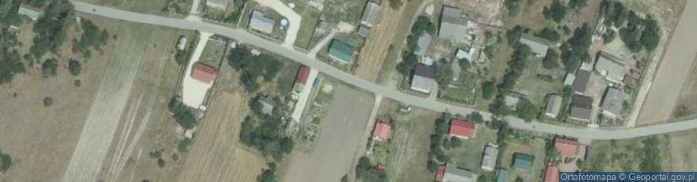 Zdjęcie satelitarne Zaborze (powiat buski)