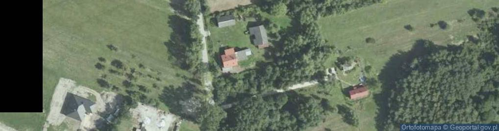 Zdjęcie satelitarne Zagajów-Kolonia
