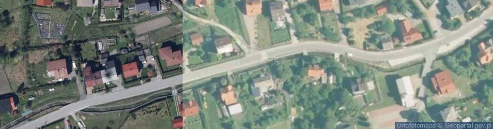 Zdjęcie satelitarne Zagórnik (województwo małopolskie)